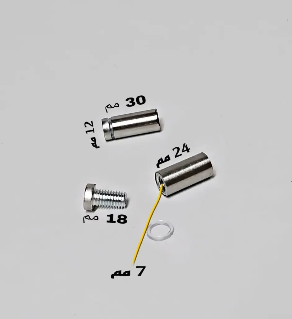 مسمار بصمة 12  مم 