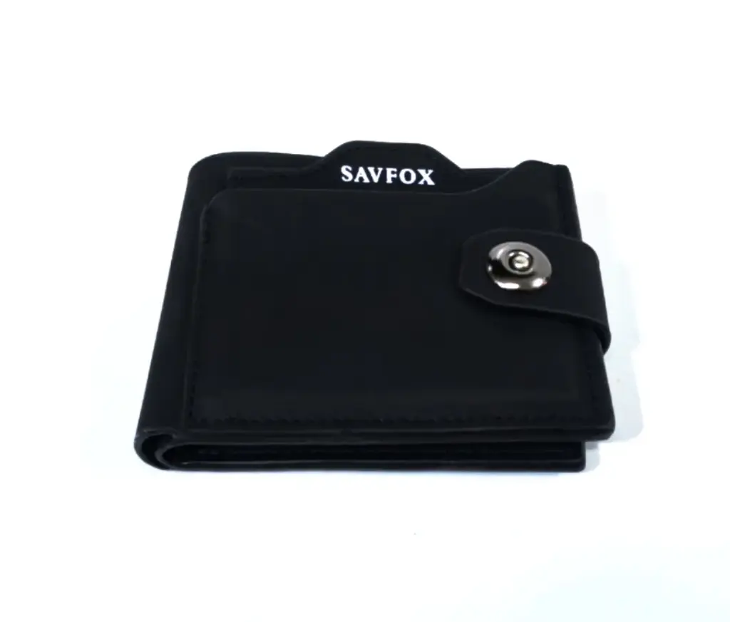 مجفظة سافوكس أسود  بكبسولة