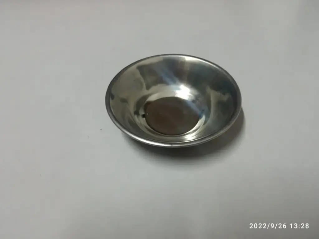 فضي  استانلس 8 سم