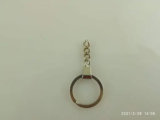 حلقة لوكس فضي  100قطعة 